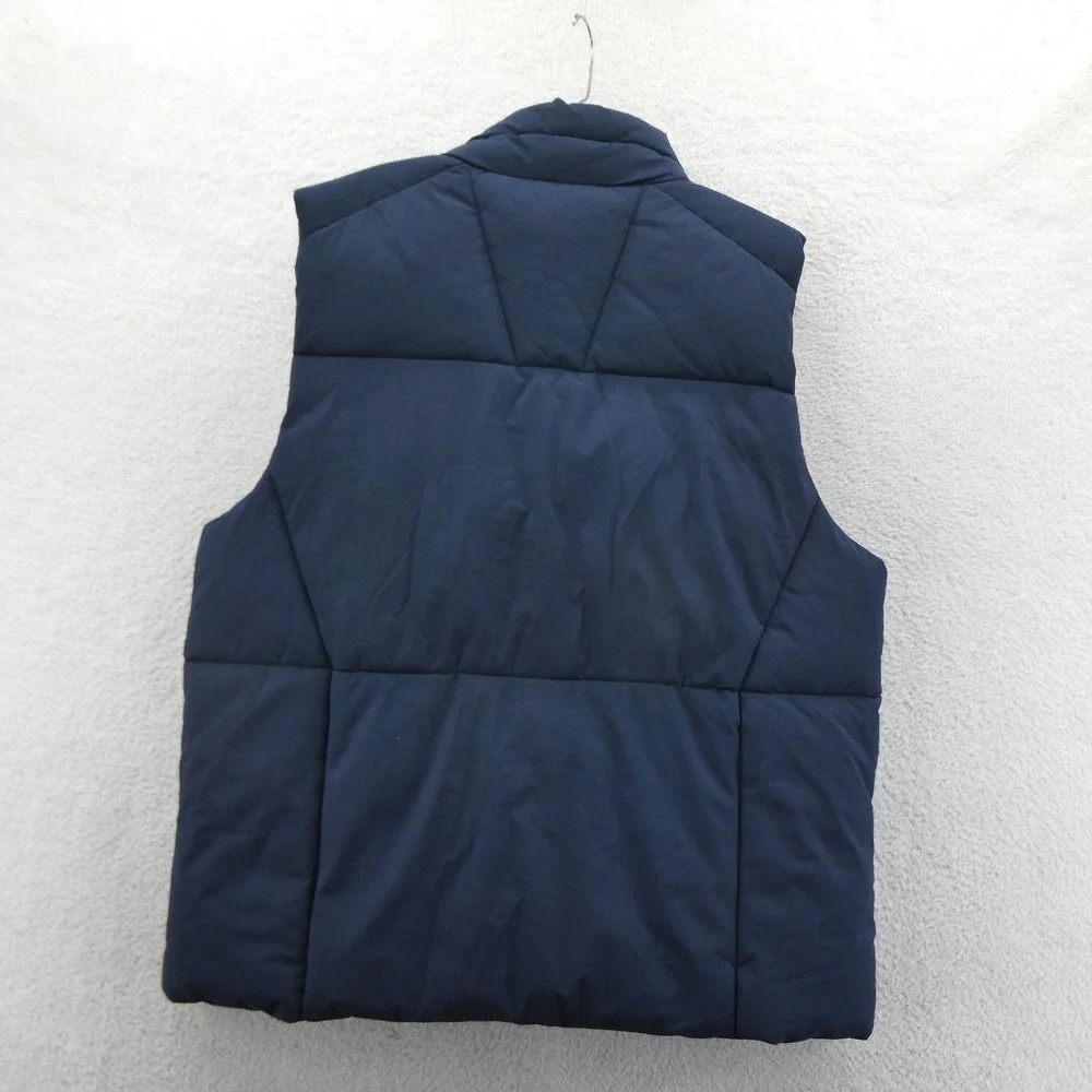G-III Vest Mens Large NBA‎ Washington Wizards Navy Blue Red Puffer Full Zip Y2K